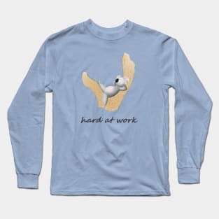 Hard working koala Long Sleeve T-Shirt